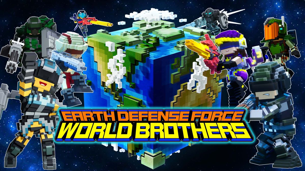 Earth Defense Force: World Brothers box art for Switch